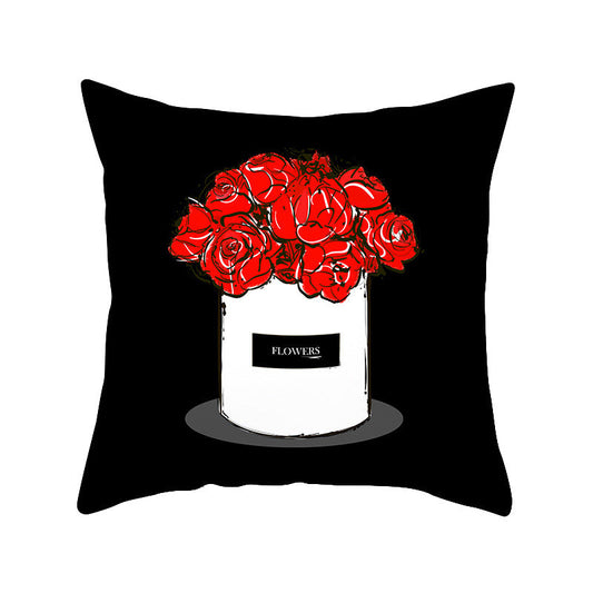 Valentine 'S Day Pillow Covers 4 Piece Random Styles Together Holiday Home Sofa Cushion Cushion Cover