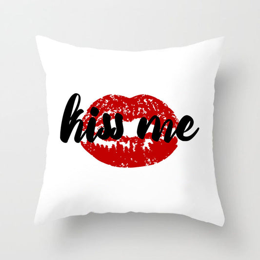 Valentine 'S Day Pillow Covers 4 Piece Random Styles Together Holiday Home Sofa Cushion Cushion Cover