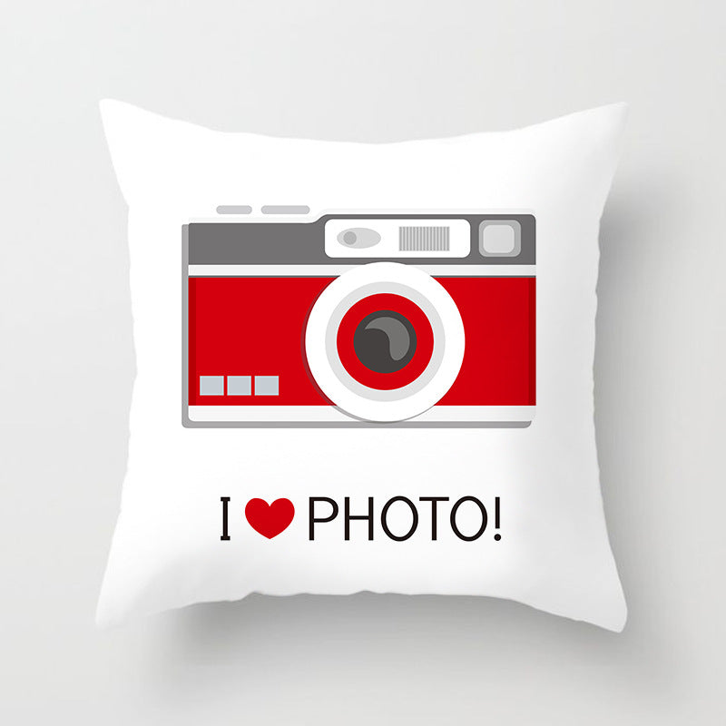Valentine 'S Day Pillow Covers 4 Piece Random Styles Together Holiday Home Sofa Cushion Cushion Cover