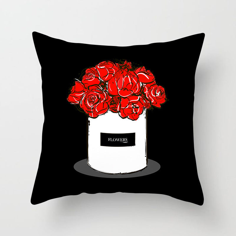 Valentine 'S Day Pillow Covers 4 Piece Random Styles Together Holiday Home Sofa Cushion Cushion Cover