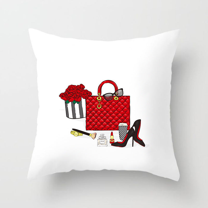 Valentine 'S Day Pillow Covers 4 Piece Random Styles Together Holiday Home Sofa Cushion Cushion Cover