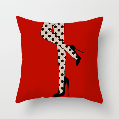 Valentine 'S Day Pillow Covers 4 Piece Random Styles Together Holiday Home Sofa Cushion Cushion Cover