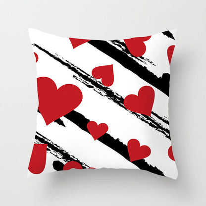 Valentine 'S Day Pillow Covers 4 Piece Random Styles Together Holiday Home Sofa Cushion Cushion Cover