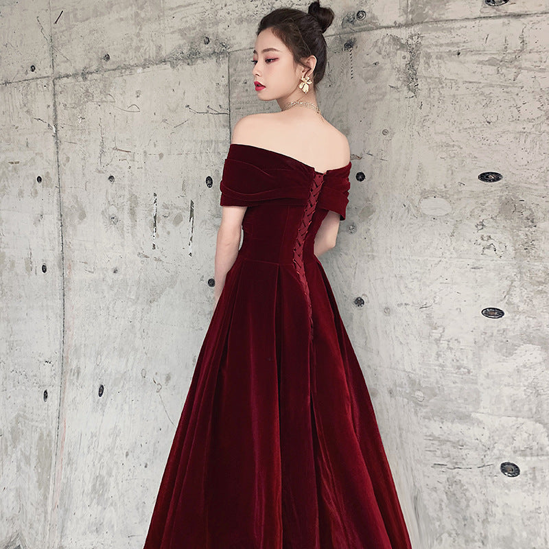 Valentine's Day Dress Wedding Engagement Evening Dress for Women Banquet