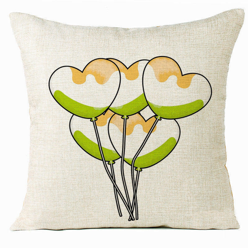 Valentine 'S Day Pillow Covers 4 Piece Random Styles Together, Home Decoration Love Cushion