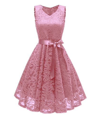 Valentine's Day Dress Spring V-neck Sexy Women's Dress