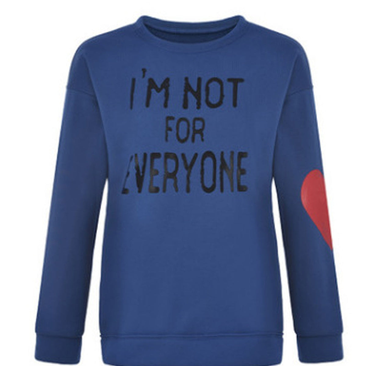 Valentine 'S Day T Shirt Love Letter Print Long Sleeve Women 'S Sweater