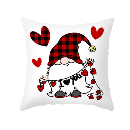Valentine 'S Day Pillow Covers 4 Piece Random Styles Together, Home Festival Gift Pillow Cushion Cover
