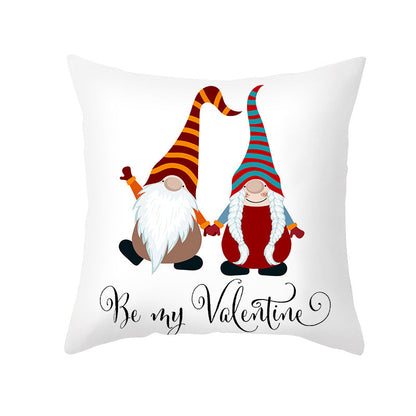 Valentine 'S Day Pillow Covers 4 Piece Random Styles Together, Home Festival Gift Pillow Cushion Cover