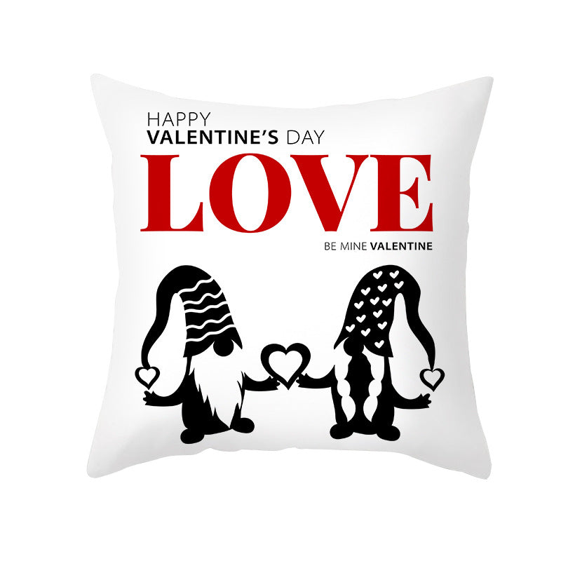 Valentine 'S Day Pillow Covers 4 Piece Random Styles Together, Home Festival Gift Pillow Cushion Cover