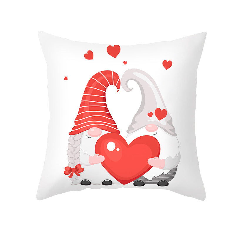 Valentine 'S Day Pillow Covers 4 Piece Random Styles Together, Home Festival Gift Pillow Cushion Cover