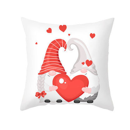 Valentine 'S Day Pillow Covers 4 Piece Random Styles Together, Home Festival Gift Pillow Cushion Cover