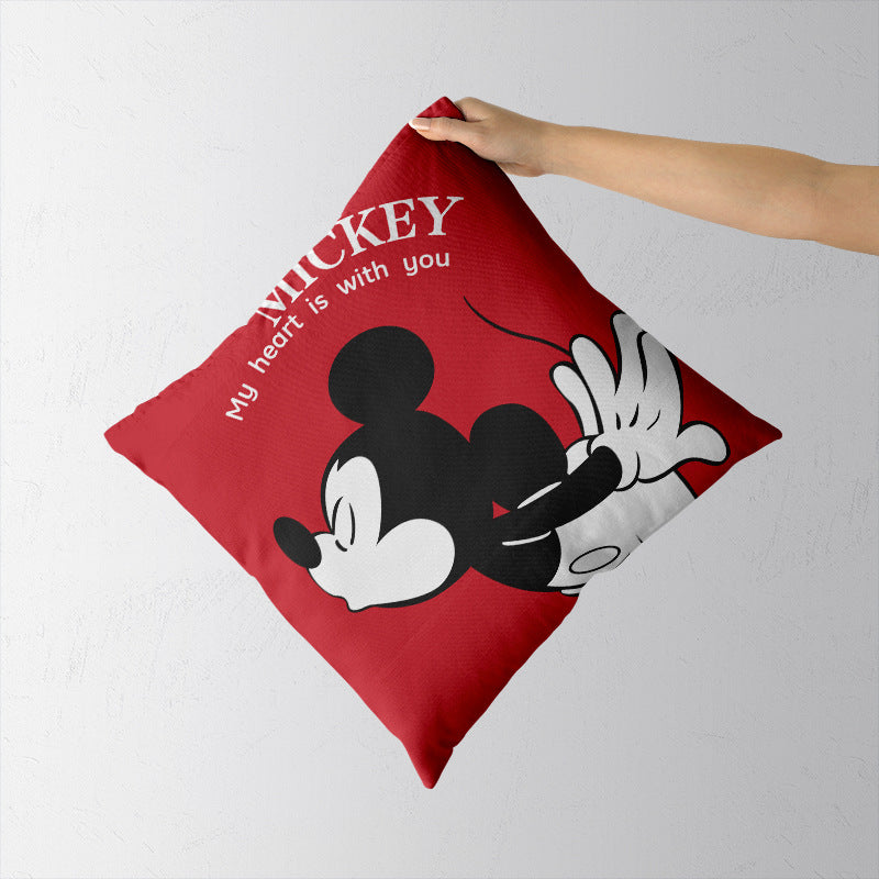 Valentine 'S Day Pillow Covers 4 Piece Random Styles Together, Cute Cartoon Couple Pillow Cover