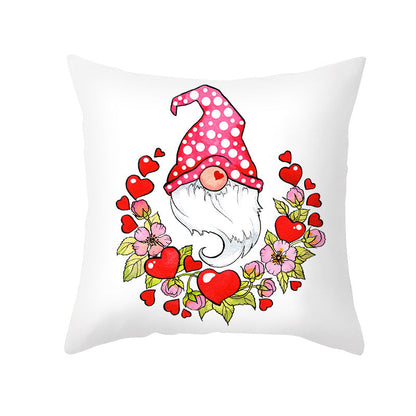 Valentine 'S Day Pillow Covers 4 Piece Random Styles Together, Home Festival Gift Pillow Cushion Cover