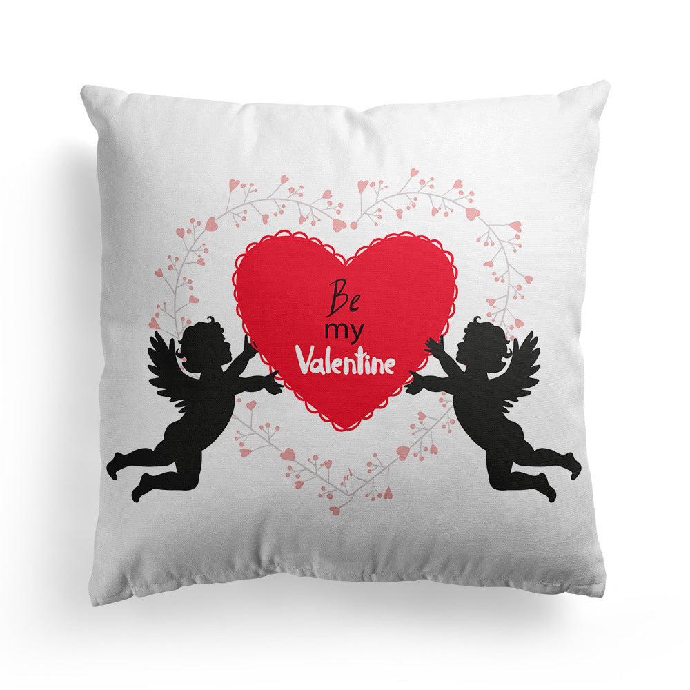 Valentine 'S Day Pillow Covers 4 Piece Random Styles Together, Car Love Pillow Cushion Cover