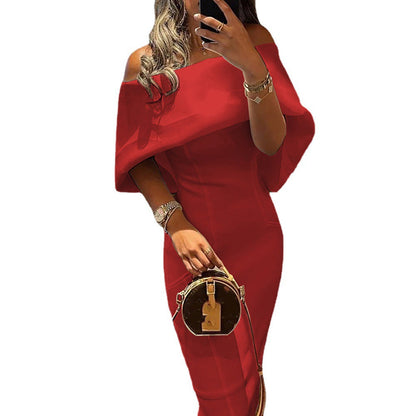 Valentine's Day Dress Slim Dress