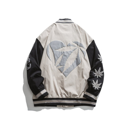 Valentine's Day Jacket Love Foam Printed Jacket
