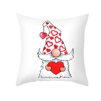 Valentine 'S Day Pillow Covers 4 Piece Random Styles Together, Home Festival Gift Pillow Cushion Cover