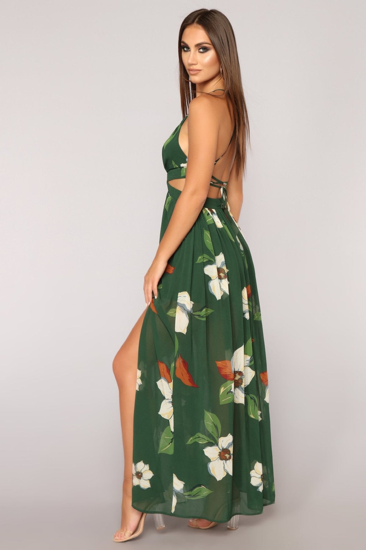 Valentine's Day Dress Backless Sleeveless Suspender Dress