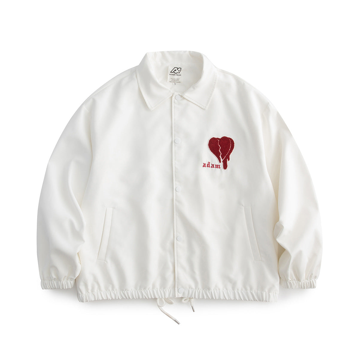 Valentine's Day Jacket Loose Heart Shape Printed Jacket
