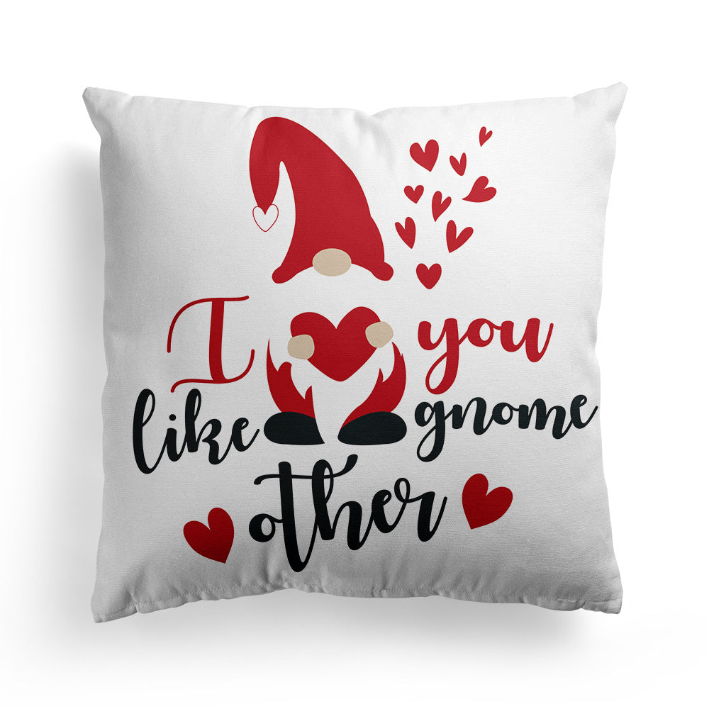 Valentine 'S Day Pillow Covers 4 Piece Random Styles Together, Car Love Pillow Cushion Cover