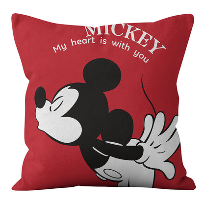 Valentine 'S Day Pillow Covers 4 Piece Random Styles Together, Cute Cartoon Couple Pillow Cover