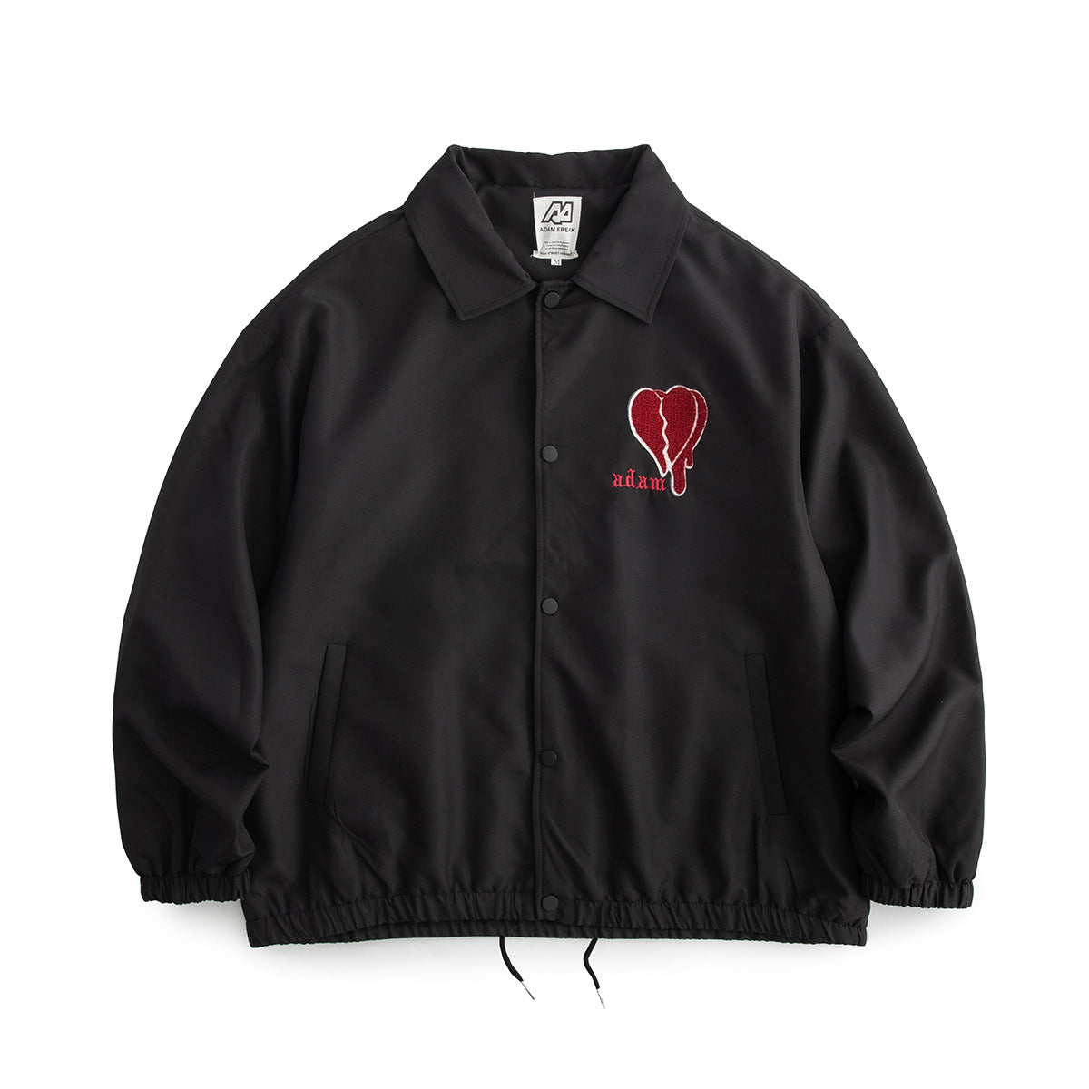 Valentine's Day Jacket Loose Heart Shape Printed Jacket