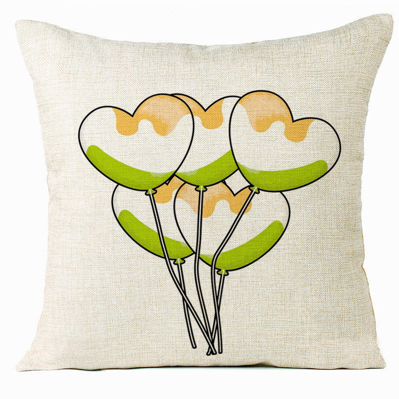 Valentine 'S Day Pillow Covers 4 Piece Random Styles Together, Home Decoration Love Cushion