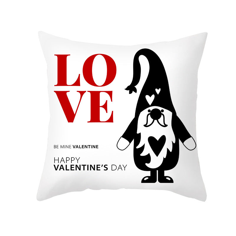 Valentine 'S Day Pillow Covers 4 Piece Random Styles Together, Home Festival Gift Pillow Cushion Cover