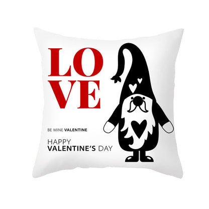 Valentine 'S Day Pillow Covers 4 Piece Random Styles Together, Home Festival Gift Pillow Cushion Cover