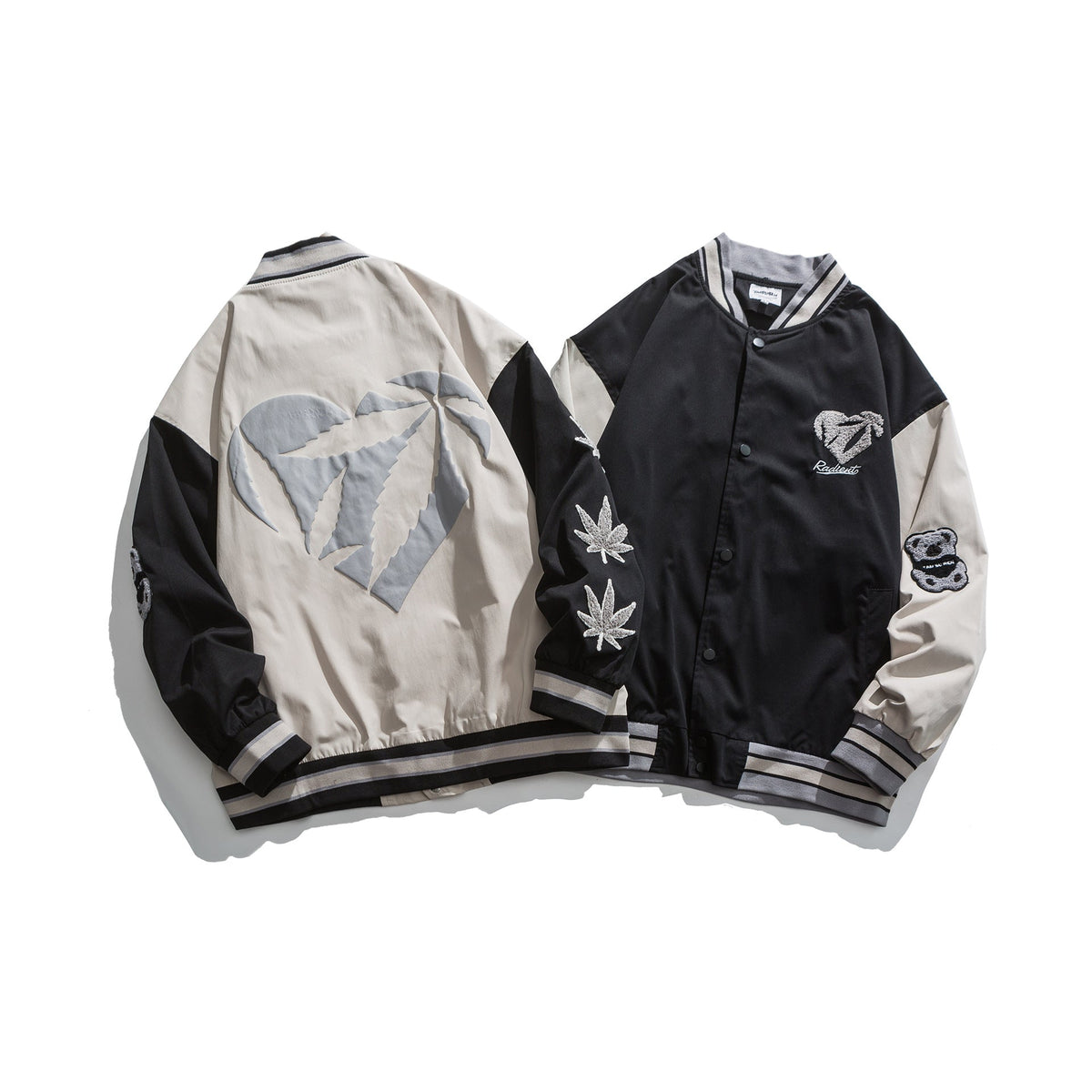 Valentine's Day Jacket Love Foam Printed Jacket