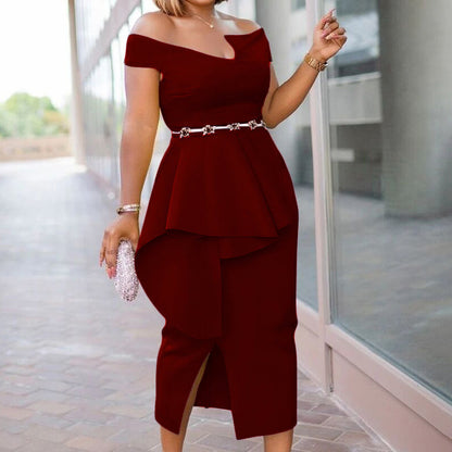 Valentine 'S Day Dress Autumn Plus Size Fashion Women 'S Wear Dress